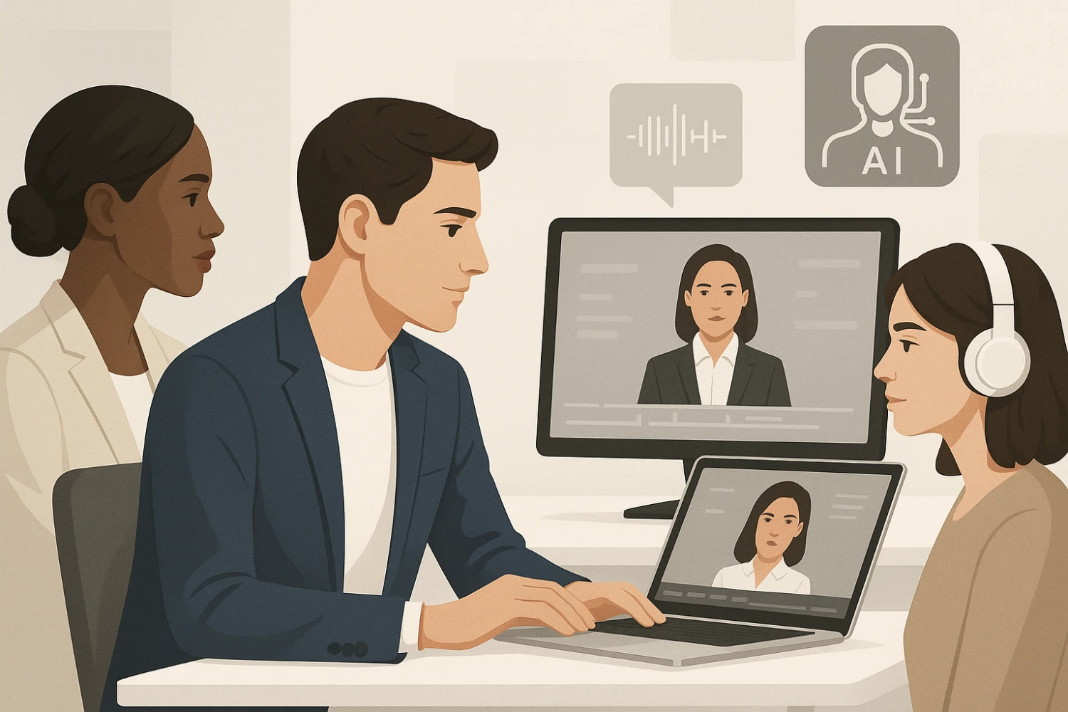 AI avatars and spokesperson video generation