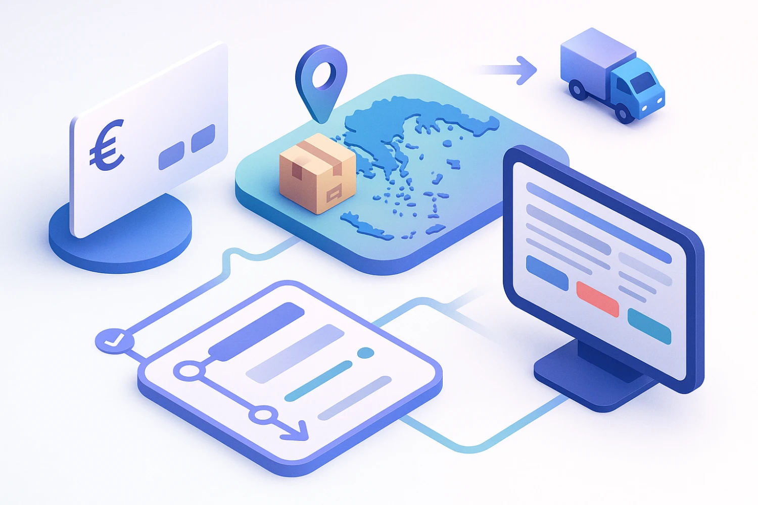 Cash on delivery rules and Greek shipping zones