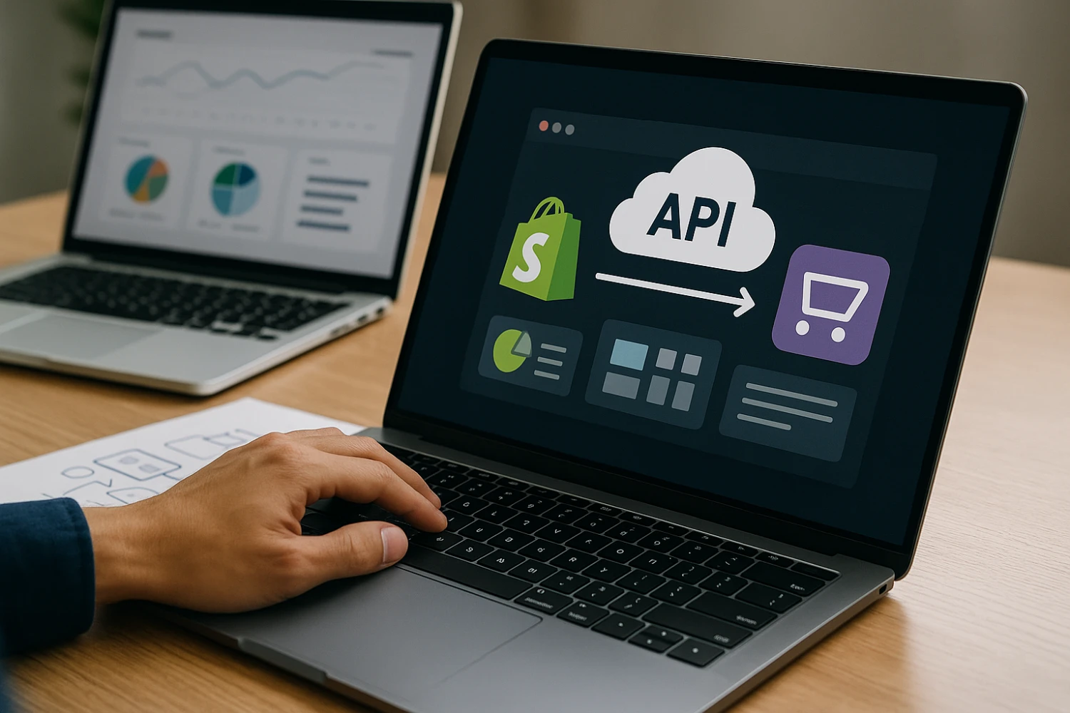 API-based migration between e-commerce systems