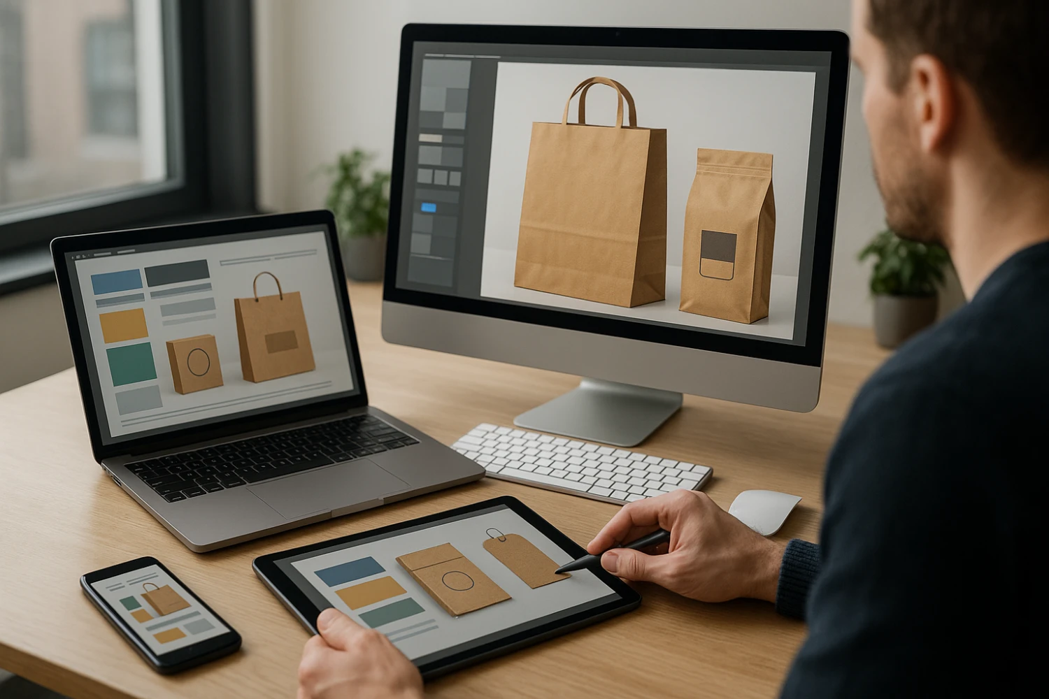 Packaging design for retail and e-commerce products