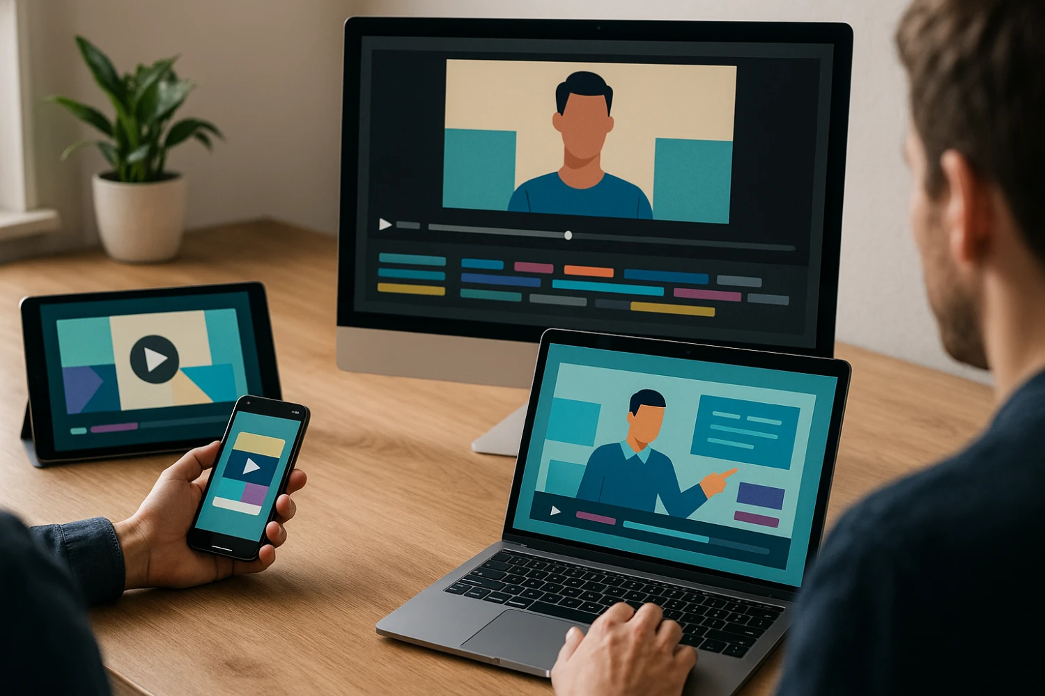 AI generated videos for marketing and communication