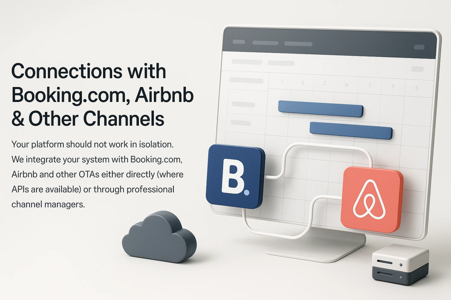 Booking.com Airbnb Channel Connections