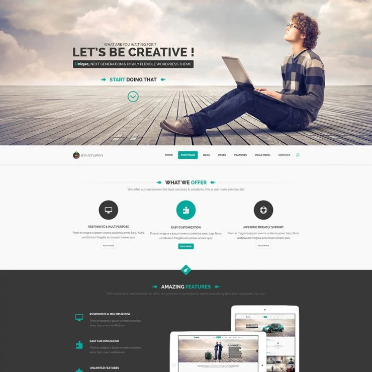 Static Landing Pages