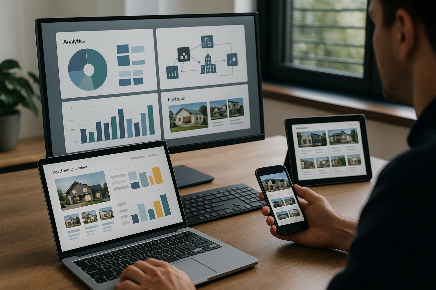 Integrations with CRMs and Portals like Spitogatos and JamesEdition