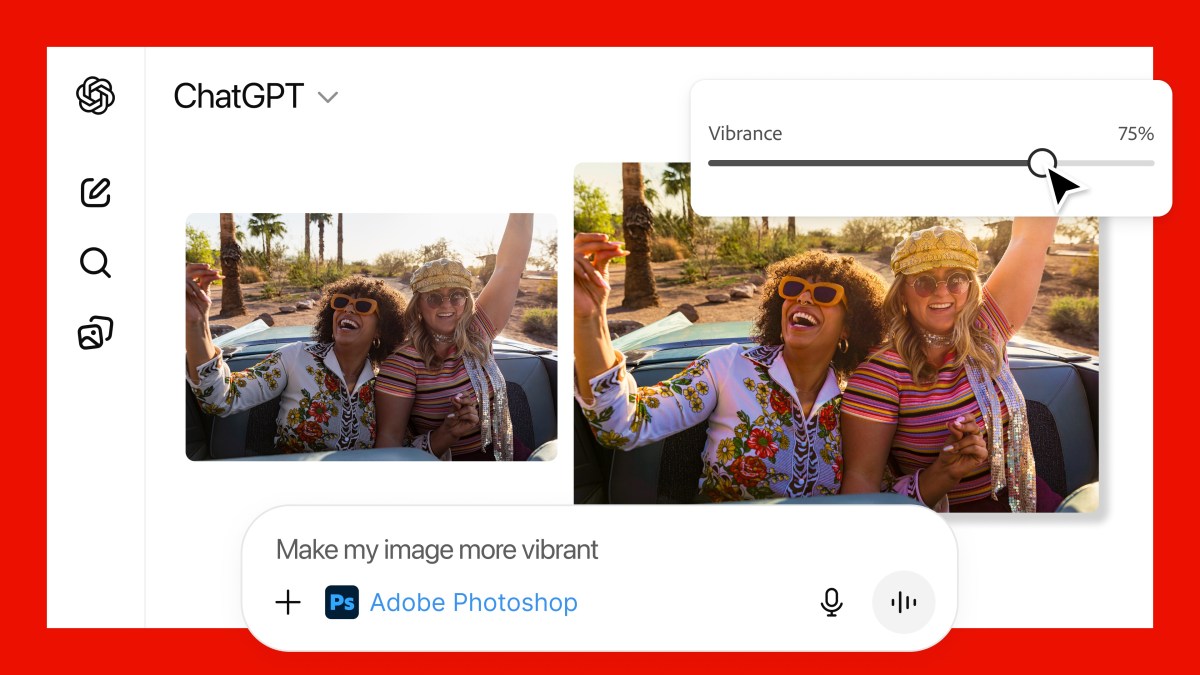Adobe brings Photoshop, Express and Acrobat features to ChatGPT