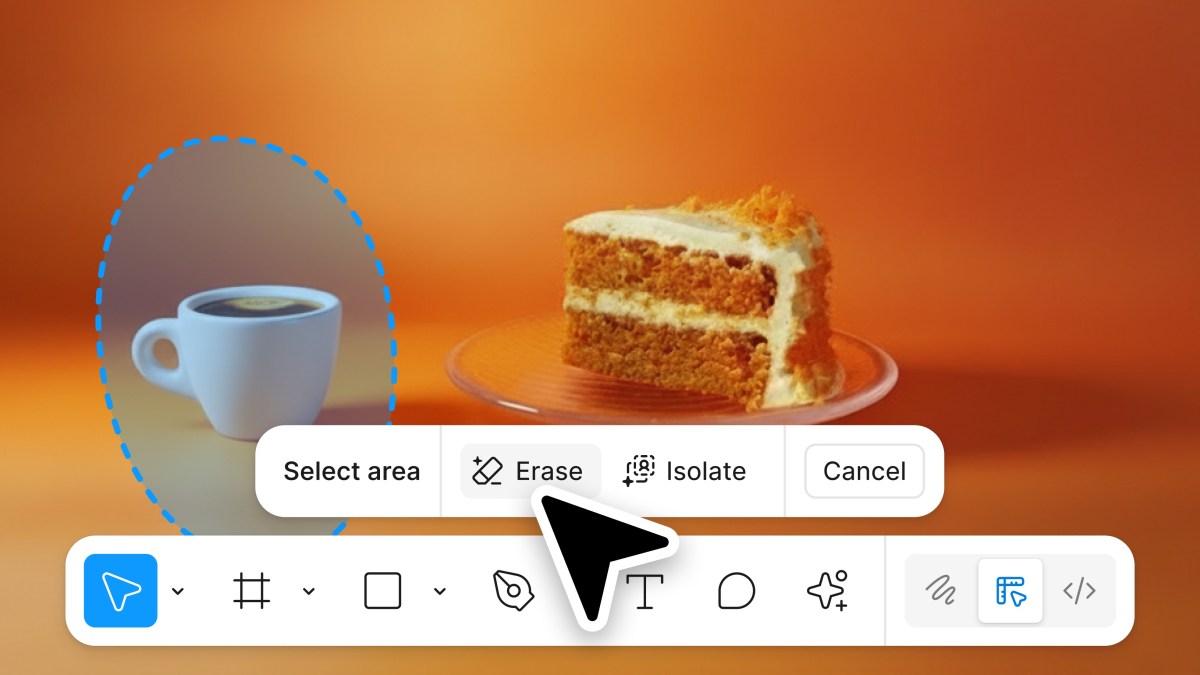 Figma launches new AI-powered object removal and image extension