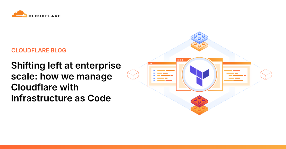 Shifting left at enterprise scale: how we manage Cloudflare with Infrastructure as Code