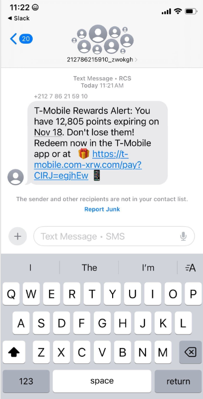SMS Phishers Pivot to Points, Taxes, Fake Retailers